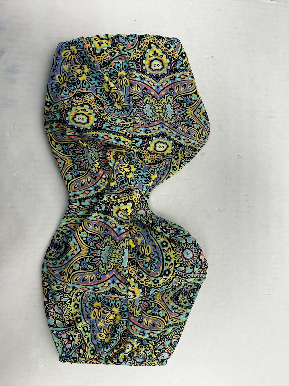 Victoria's Secret Multicolor Paisley Bandeau Bikini Top - underwire - Picture 2 of 8